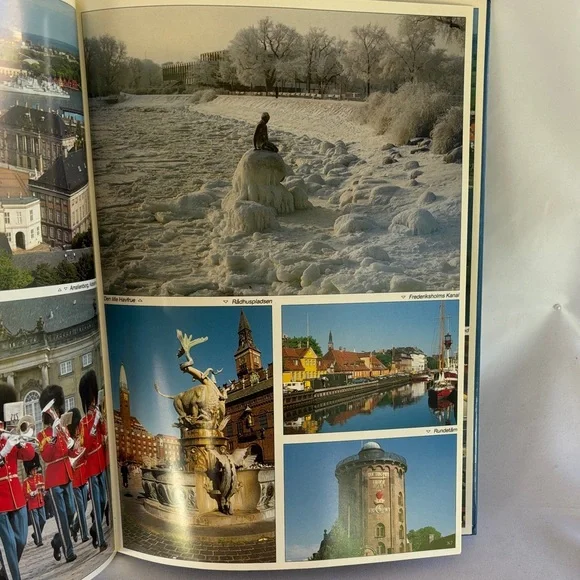 VINTAGE! 1996 DANMARK HARDCOVER BOOK - Picture 4 of 14